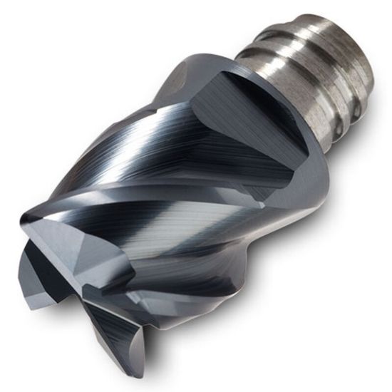 Picture of INGERSOLL 47D-7562TSRD03 IN2005 DIA 3/4 SH T12 LOC 0.7500End Mill,Replacable Head Standard Flute Standard Helix Carbide TiAlN Single End Corner Radius 0.0310 0.79MM CHIPSURFER