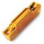Picture of INGERSOLL TDXU6E-0.8 TT7505 Face Grooving,Grooving,Groove Turning Insert 0.236 Wide 0.031 Corner Radius TiCN + Al2O3 + TiN