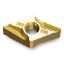 Picture of INGERSOLL DNUX3.53.51R11 TT8125B Turning Insert 55.0° TiCN + Al2O3 + TiN 0.016 Corner Radius