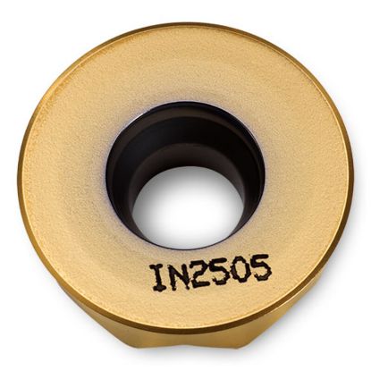 Picture of INGERSOLL RJLW1907MOTN IN2505 Milling Insert Round 0.375 TiAIN + TiN FormMasterShear Insert