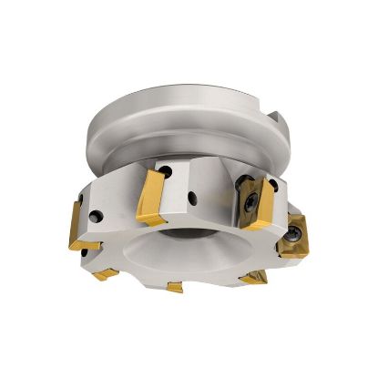 Picture of ISCAR HM90 F90A D6.00-10-2.00 Milling Cutter 90.0° 6.000 Diameter Face Mill 2.000 2.380 OAL 10 Flute