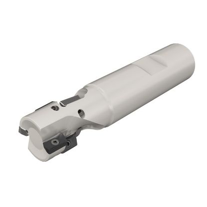 Picture of ISCAR HP ANK D.75-.85-02-W.75-7 Milling Cutter 90.0°, Corn Cob 0.750 Diameter Weldon 0.750 3.500 OAL 6 Flute