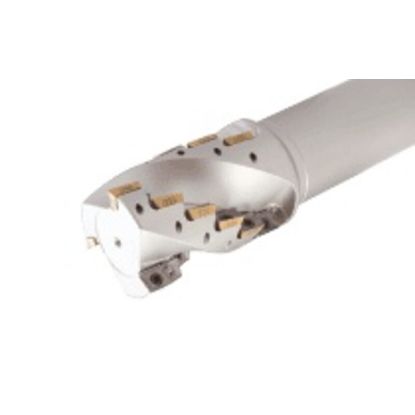 Picture of ISCAR APK D .75-1.12-W.75FE Milling Cutter 90.0°, Corn Cob 0.750 Diameter Weldon 0.750 3.500 OAL 4 Flute