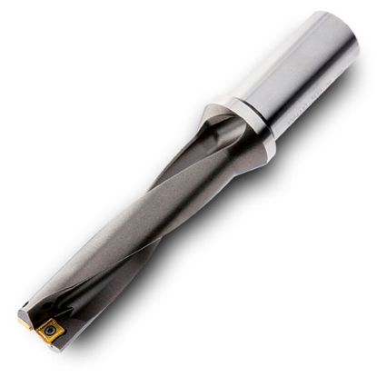 Picture of INGERSOLL QR0135054JER00 0.531 (13.49 mm) Square Insert Indexable Drill s Metric|L:D Ratio - 4:1|For Lathe Use: Brass Coolant Fitting Should Be Ordered Separately|