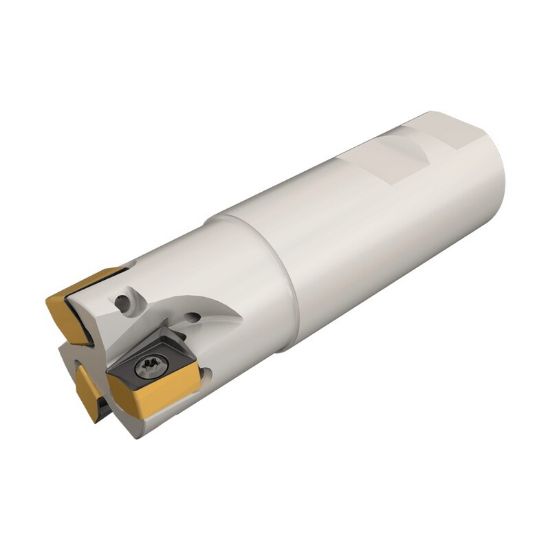 Picture of ISCAR H490 E90AXD1.50-4W1.25-12 Milling Cutter 90.0° 1.500 Diameter Weldon 1.250 4.250 OAL 4 Flute