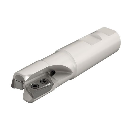 Picture of ISCAR HP E90AT-D1.25-3-W1.25-19 Milling Cutter 90.0° 1.250 Diameter Weldon 1.250 4.000 OAL 3 Flute