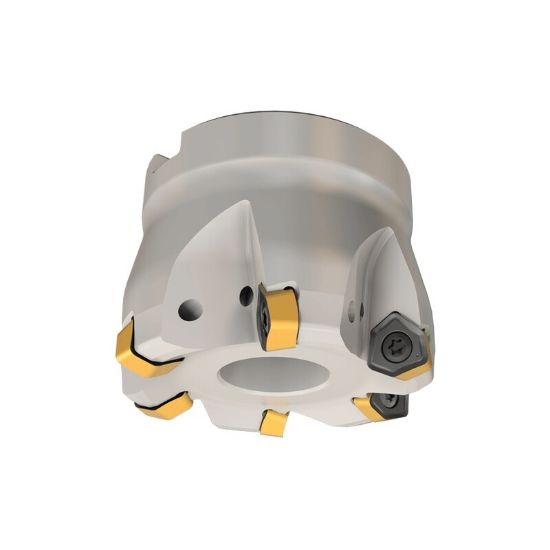 Picture of ISCAR FF FWX D5.00-09-1.50-08 Milling Cutter 5.000 Diameter Face Mill 1.500 2.000 OAL 9 Flute