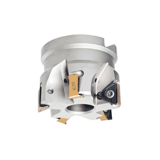 Picture of ISCAR H690 F90AX D5.00-9-1.5-16 Milling Cutter 90.0° 5.000 Diameter Face Mill 1.500 2.500 OAL 9 Flute