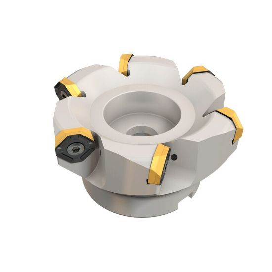 Picture of ISCAR IQ845 FSY D8.0-14-2.5-R07 Milling Cutter 50.0° 8.000 Diameter Face Mill 2.500 2.500 OAL 14 Flute
