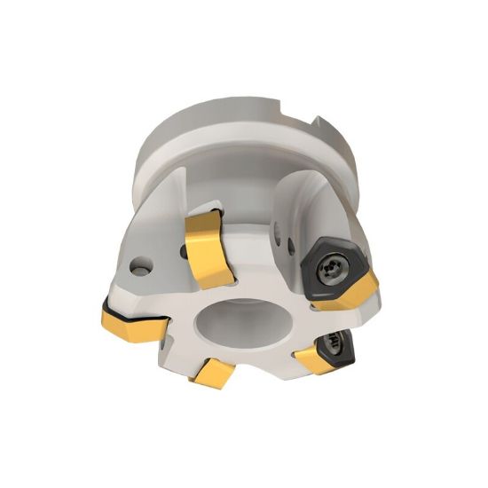 Picture of ISCAR MF FWX D1.50-05-0.50-05 Milling Cutter Feed Mill 1.500 Diameter Face Mill 0.500 1.400 OAL 5 Flute