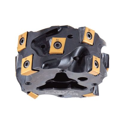 Picture of ISCAR T490 CAP-D80-24-4-25-13FT Milling Cutter 90.0°, Corn Cob 3.150 Diameter Face Mill 3.149 0.945 OAL 8 Flute