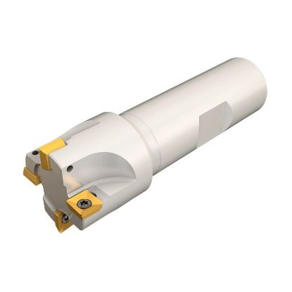 Picture of ISCAR E90X D1.25-W1.00-06 Milling Cutter 90.0° 1.250 Diameter Weldon 1.000 3.500 OAL 5 Flute