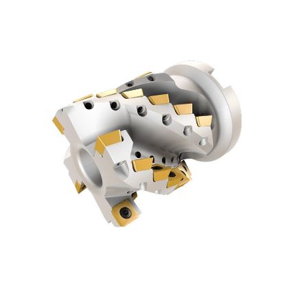 Picture of ISCAR SDK D2.0-1.9-3-1.00-10-C Milling Cutter 90.0°, Corn Cob 2.000 Diameter Face Mill 1.000 3.150 OAL 18 Flute