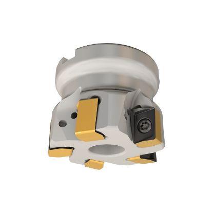 Picture of ISCAR H490 F90AX D4.0-9-1.50-12 Milling Cutter 90.0° 4.000 Diameter Face Mill 1.500 2.000 OAL 9 Flute