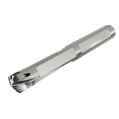 Picture of ISCAR DCNS 0827-248-082B-3D 0.827" Indexable Head Drill s without a Flange and One Flat Shank, Drill ing Depth 3xD, Suitable for Chamfer ing Holders