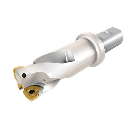 Picture of ISCAR FF EW D1.25-2.5-W1.0-06-C Milling Cutter 1.250 Diameter Weldon 1.000 5.260 OAL 3 Flute