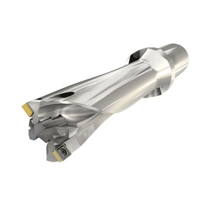 Picture of ISCAR MNC2000-1000-150-110-12-5 2" Large Diameter Indexable Drill s with a Pilot Drill ing Head and One Flat Shank, Drill ing Depth 5xD