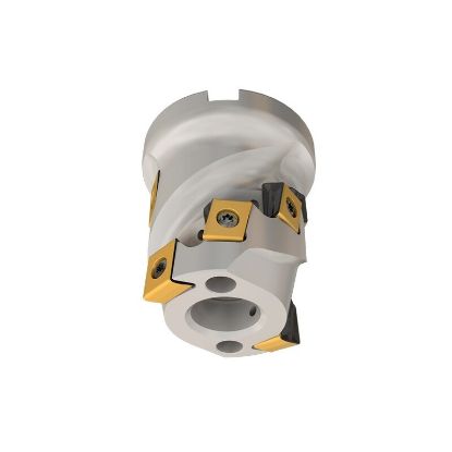 Picture of ISCAR T490 SMD63-59-3-25.4-13FT Milling Cutter 90.0°, Corn Cob 2.480 Diameter Face Mill 1.000 3.149 OAL 15 Flute