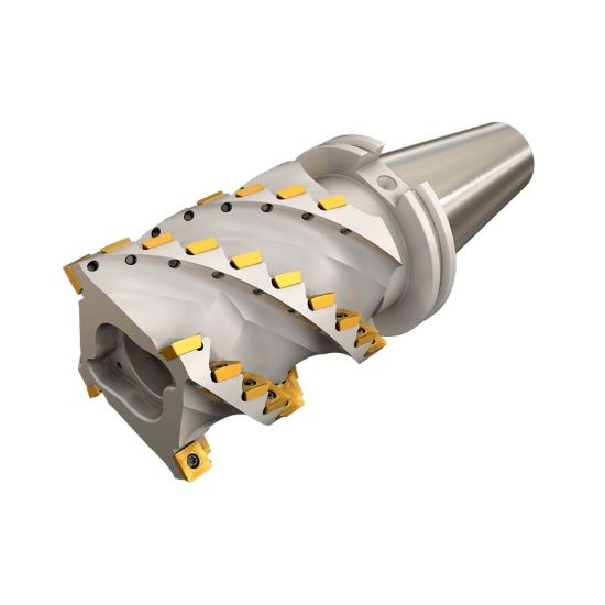Picture of ISCAR SDK D100-105CAT50-FT Milling Cutter 90.0°, Corn Cob 3.937 Diameter CAT 1.968 9.950 OAL 40 Flute