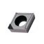 Picture of ISCAR CCGW03X102T01015-1 IB10H Turning Insert 80.0° CBN 0.008 Corner Radius