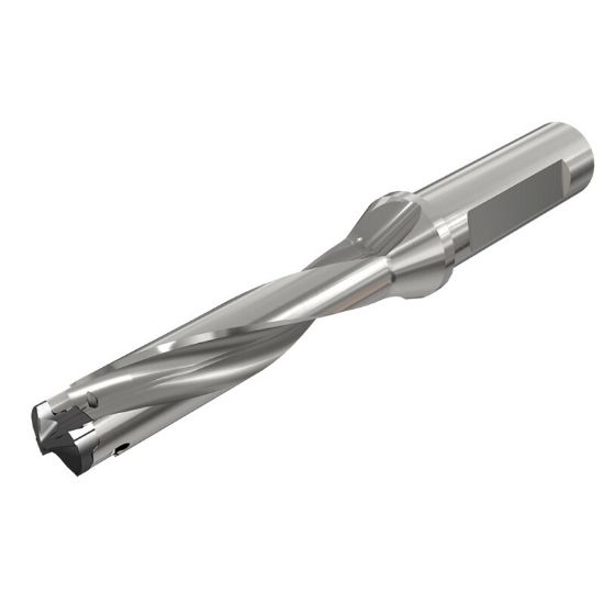 Picture of ISCAR DCM 0866-433-100A-5D 0.901" Indexable Head Drill s with One Flat Shank, Drill ing Depth 5xD