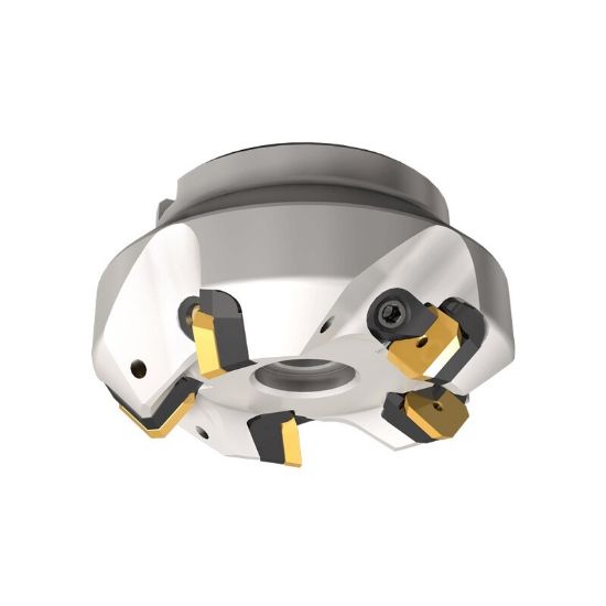 Picture of ISCAR F45E D 2.0- .75 Milling Cutter 45.0° 2.000 Diameter Face Mill 0.750 1.700 OAL 4 Flute