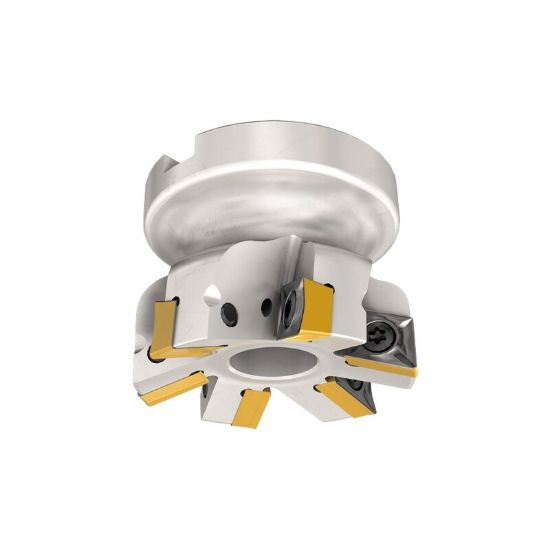 Picture of ISCAR PLX D2.50-1.00-12* Milling Cutter 2.500 Diameter Face Mill 1.000 1.750 OAL 7 Flute