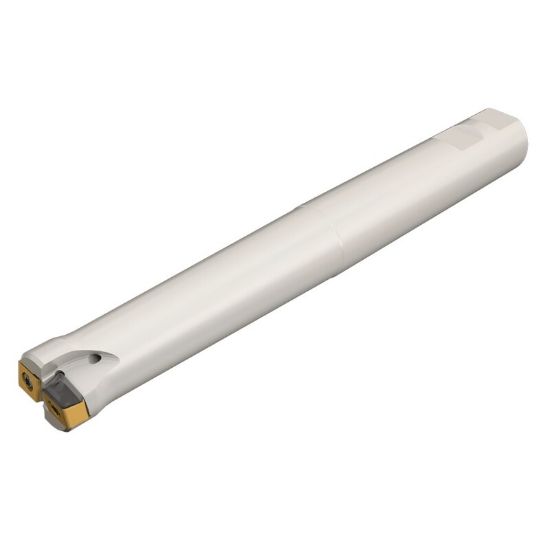 Picture of ISCAR HTP D1.50-4-L10-W1.25LN10 Milling Cutter 1.500 Diameter Weldon 1.250 10.00 OAL 4 Flute