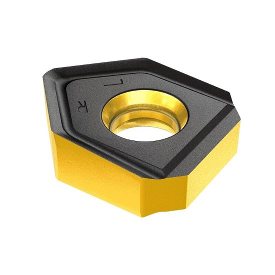 Picture of ISCAR S845SNHU1806AN-N-W IC810 Milling Insert Square Chamf Corner Radius AlTiCrN + TiN