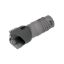 Picture of ISCAR ISD-E2 .536-.555 NOM 2 0.536" Deep Single Tube Drill s with External 2 and 4 Start Thread and 2 or 3 Brazed Tips (.496-2.559 dia.)