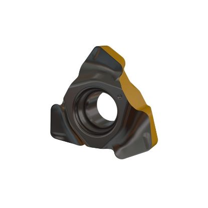 Picture of ISCAR TRFFTXMT1004 IC830 Milling Insert Triangle 0.027 Corner Radius AlTiN + TiN