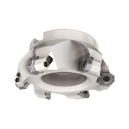 Picture of ISCAR HOF D6.0-9-2.00-R07 Milling Cutter 42.0° 6.000 Diameter Face Mill 2.000 2.020 OAL 9 Flute