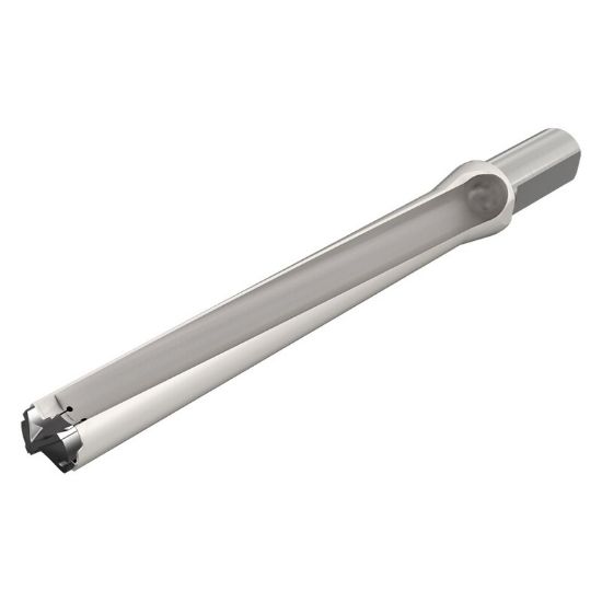 Picture of ISCAR DCM 0630-504-075A-8D 0.665" Indexable Head Drill s with One Flat Shank, Drill ing Depth 8xD