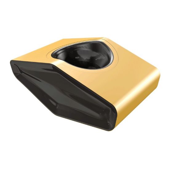 Picture of ISCAR FFVNMT0706ZN-ER IC810 Milling Insert 35.0° 0.039 Corner Radius AlTiCrN + TiN