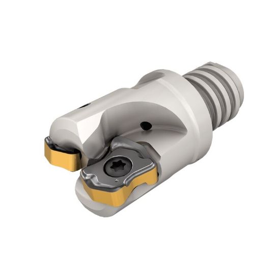 Picture of ISCAR FFX4 ED25/.98-4-MMT15-04 Milling Cutter 0.984 Diameter Screw On T15 1.850 OAL 4 Flute