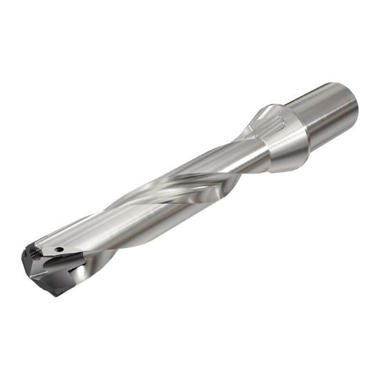 Picture of ISCAR DCN 1142-571-125R-5D 1.142" Indexable Head Drill s with Coolant Holes and Cylindrical Shanks, Drill ing Depth 5xD
