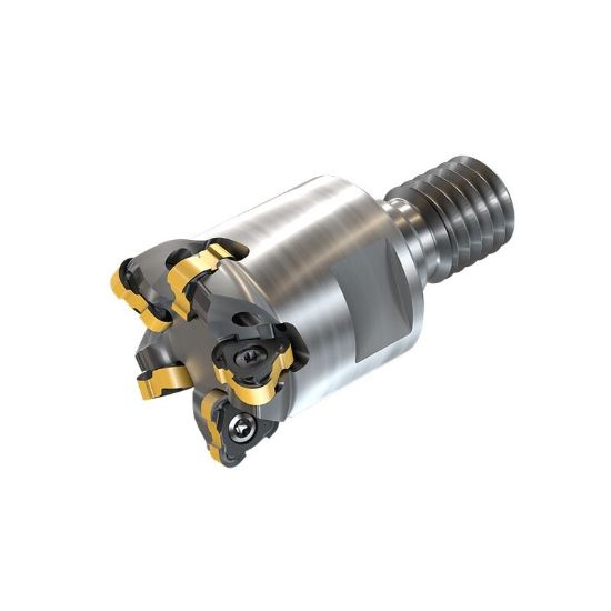 Picture of ISCAR TR6 ER D25/0.98-5-M12-07 Milling Cutter 45.0°, 90.0° 0.984 Diameter Screw On M12 2.035 OAL 5 Flute