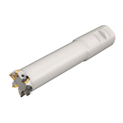 Picture of ISCAR TR6 ERD0.75-4-2.5W0.75-07 Milling Cutter 45.0°, 90.0° 0.750 Diameter Weldon 0.750 4.530 OAL 4 Flute