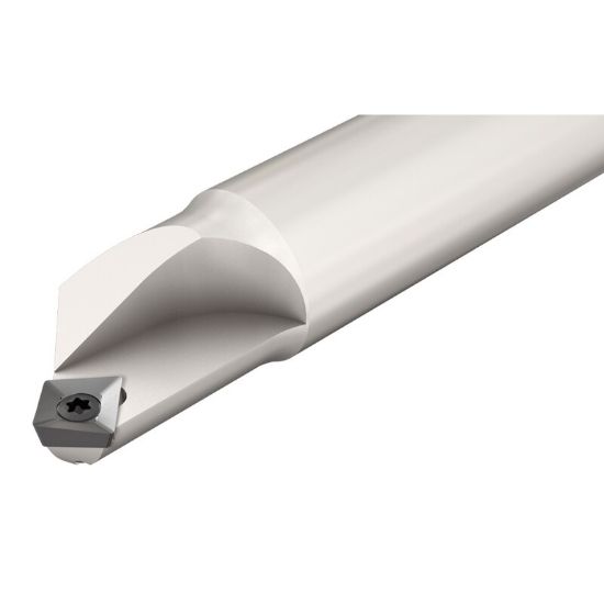 Picture of ISCAR E45X D .31-W .62-06 Milling Cutter 45.0° 0.312 Diameter Weldon 0.625 3.250 OAL 1 Flute