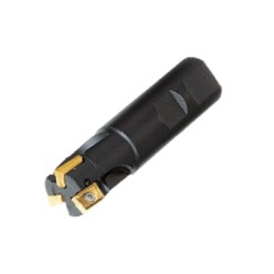 Picture of ISCAR 3M E90AX D100-3-W100-13-C Milling Cutter 90.0° 1.000 Diameter Weldon 1.000 3.500 OAL 3 Flute