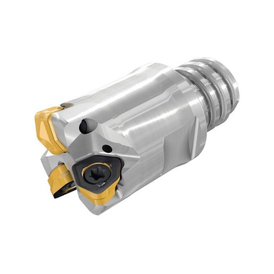 Picture of ISCAR FFT3 EFMD16/.63-4MMT10-03 Milling Cutter 0.630 Diameter Screw On T10 1.232 OAL 4 Flute