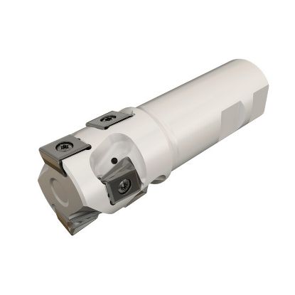 Picture of ISCAR T490 LNKD2.0-23-4-W150-13 Milling Cutter 90.0°, Corn Cob 2.000 Diameter Weldon 1.500 5.250 OAL 20 Flute