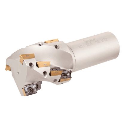 Picture of ISCAR ADK D2.00-4.00-W1.50 Milling Cutter 90.0°, Corn Cob 2.000 Diameter Weldon 1.500 7.500 OAL 16 Flute