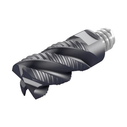 Picture of ISCAR MM ERS500B75-4T08 IC908 DIA 1/2 SH T08 LOC 0.7500 OAL 1.0630Screw On Head Carbide TiAlN Single End 45.0° Chamfer MULTI-MASTER