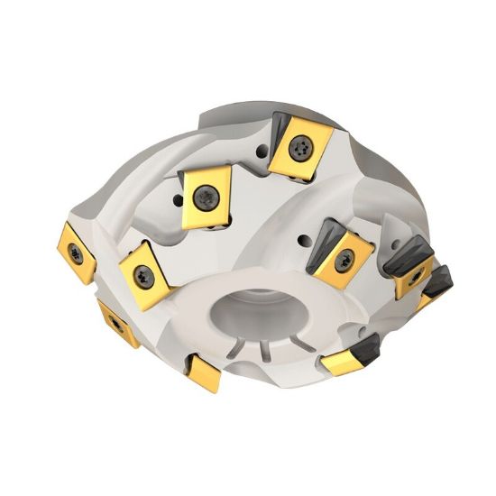 Picture of ISCAR T460 SMD2.0-1.18-3-1.0-13 Milling Cutter 60.0° 2.000 Diameter Face Mill 2.362 2.165 OAL 9 Flute