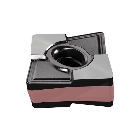 Picture of ISCAR CXMG332-M3M IC6025 Turning Insert 80.0° Carbide TiCN + Al2O3 + TiN 0.031 Corner Radius