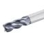 Picture of ISCAR ECKI-H4R 250-500C03CF-2.5 IC900 DIA 1/4 SH 0.2500 LOC 0.50 OAL 2.50 End Mill Standard Flute Standard Helix Carbide AlTiN Single End 45.0° Chamfer 0.0300 0.76MM SolidMill