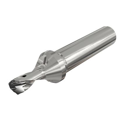 Picture of ISCAR DCN 0945-142-125R-1.5D 0.945" Indexable Head Drill s with Coolant Holes and a Cylindrical Shank, Drill ing Depth 1.5xD