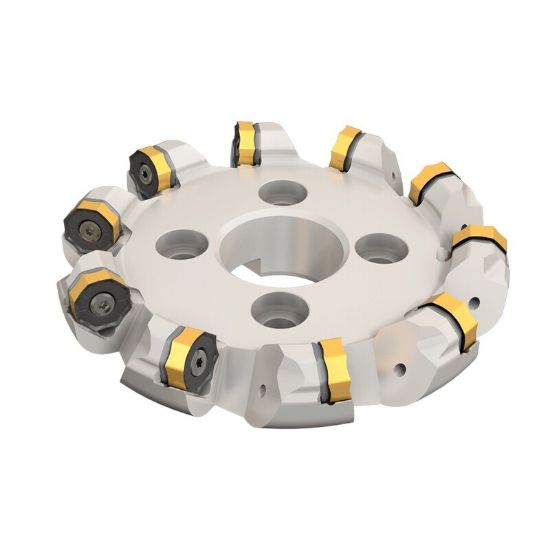 Picture of ISCAR SOF45 D5.0-06-1.50-R26 Milling Cutter 45.0°, 44.0° 5.000 Diameter Face Mill 1.500 2.500 OAL 6 Flute