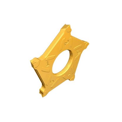 Picture of ISCAR PENTA D40L300PB-6D IC808G Cut Off,Grooving Insert 0.008 Corner Radius 0.118 Wide TiAlN + AlTiN + TiN